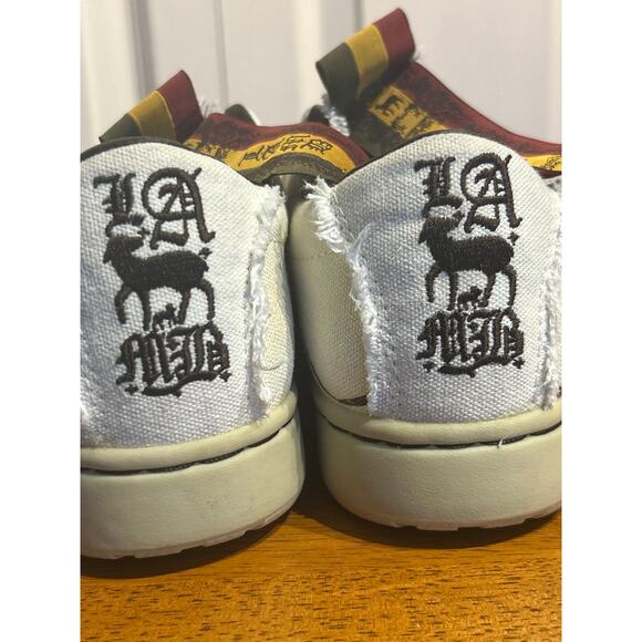 L.A.M.B. Canvas Rasta Sneakers Y2K - Picture 6 of 11